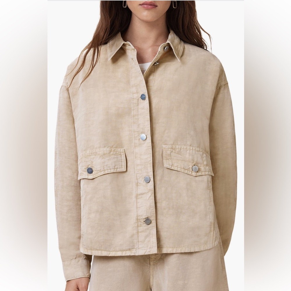 All Saints light weight Shacket